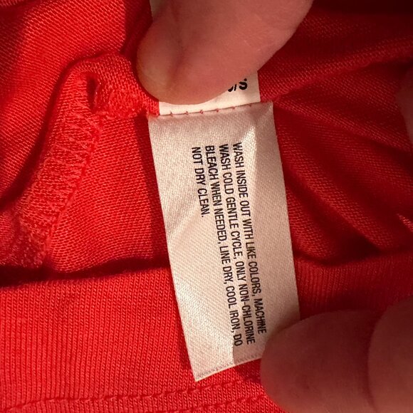 Gap Vibrant Red Drapey Pocket Maxi Dress - Petite XS - Pockets - Picture 4 of 6